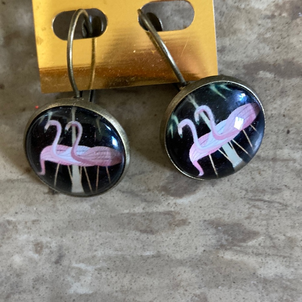 Flamingo Earrings